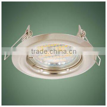 Steel Fixed MR16/GU10 cob led 3W 5W Downlight HL204