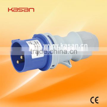 Waterproof 2P + E Industrial Plug E-013 023 IP55