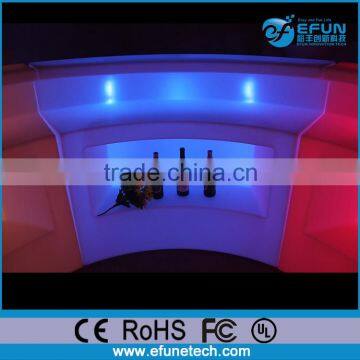 portable modern acrylic led bar furniture ,illuminatedcommercial wine bar counters