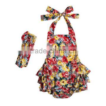 2016 Best Selling Wholesale Price Baby Boutique Clothing Fashion Design Bubble Romper photo-5