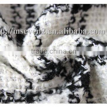 New Pattern and Hot Sells Beautiful Plaid Wool Polyester Fabric, Wool Fabric for Overcoat photo-4