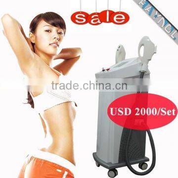 Double Treatment Head Pieces IPL Machine for Hair Removal and Skin Rejuvenation photo-2