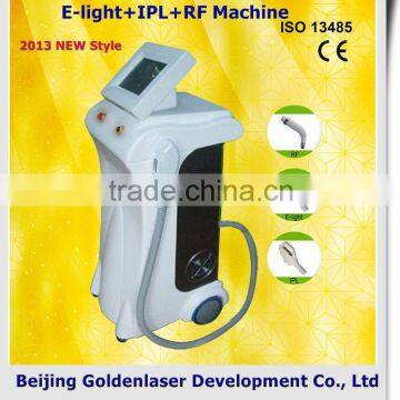 Skin Lifting 2013 Exporter Beauty Salon Equipment Diode Laser Pigment Removal E-light+IPL+RF Machine 2013 Skin & Hair Analysis Machine