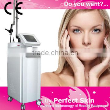 Eye Wrinkle / Bag Removal 2014 New Arrival Professional Co2 Fractional Laser For Scar Removal Wart Removal Electrical Machine Tumour Removal