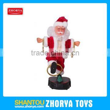 christmas ornament musical santa claus christmas toy funny christmas electric santa claus toys