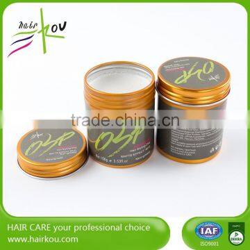 Gloss Finish Firm Hold Styling Mud Edge Controll Pomade Gel Wax for Nature Hair photo-2