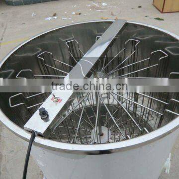 12 frames stainless steel electrical honey extractor/honey centrifuge