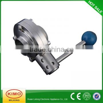 2013 Best Type Threaded Ending Butterfly Valve,Milk Valve