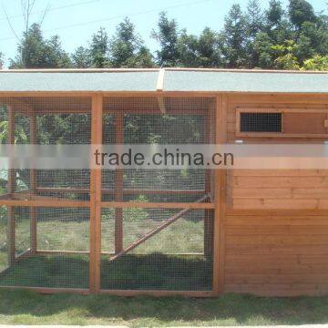 Wooden Chicken House with Run (BP-C012)