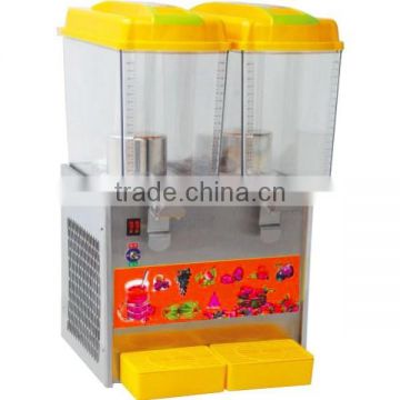 double tank 18liters commercial cold and hot juicer dispenser