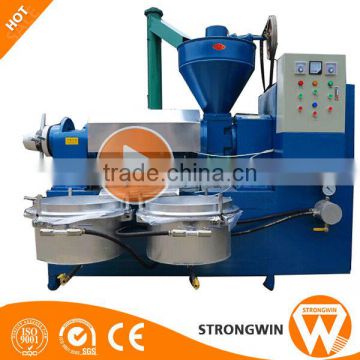 Hot press automatic type soybean oil machine price