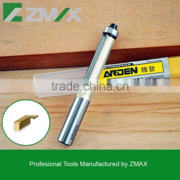 Arden CNC Router Bit Long Blade Straight Bit with Bearing for Wood/ MDF/ Acrylic Cutting