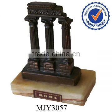 2013 New Design Wholesale Custom Polyresin Building Souvenir