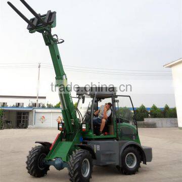 Everun New Condition ER1500 Telescopic Wheel Loader With Pallet Forks photo-6