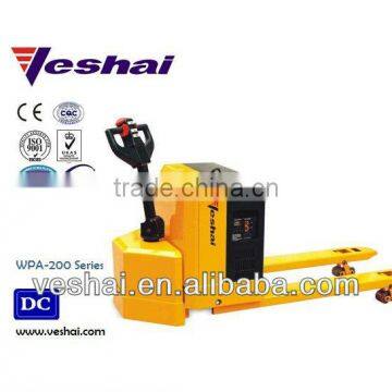 China Veshai 2 tone lavor-saving powered pallet truck for warehouse WPA-200