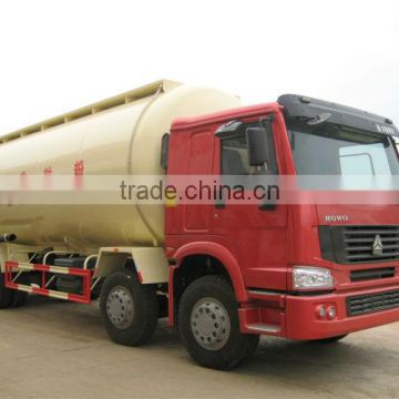 HOWO 38850L bulk cement truck,dry bulk cement powder truck