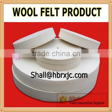 customized size felt wheel buff hard for polishing