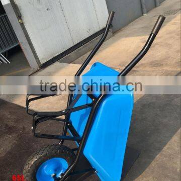 Stronger Leg and Tyre 65L Building Wheelbarrow Factory photo-3