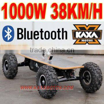 Electric Powered Skateboard 1000W with Brushless Motor