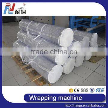 China Foshan NaiGu Factory Semi Automatic Mattress Roll Wrapping Machine photo-5