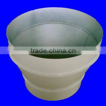 Best Price 6 x 4 Inch Heavy Duty Galvanized Steel Round Air Duct Reducer Connector for Indoor Grow Greenhouse Ventilation System photo-5