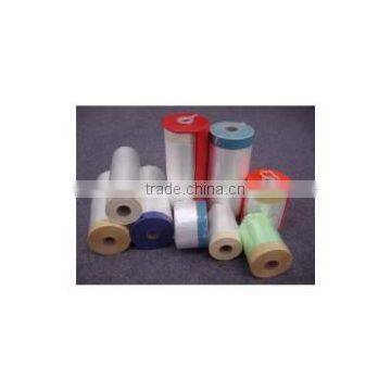 Pre-taped Masking Film(clear ,blue Color ) photo-2