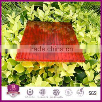 Grade A 4mm Polycarbonate 2-wall Sheet/ pc Greenhouse Sheet/roofing Sheet photo-3