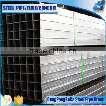 25*25*1.7 Tianjin gi Square Rectangular Pipe Square Hollow Section photo-3