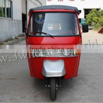 Bangladesh 150cc CNG India Tuk Tuk Bajaj Rain Cover Adult Tricycle for Sale photo-3