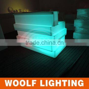 Unique Design LED Light Luminous Color Changing Bar Counter photo-4