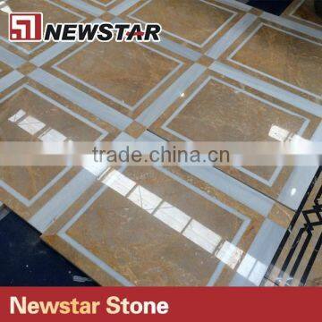 Newstar Various Waterjet Marble Tiles Design Floor Pattern photo-3