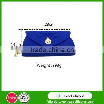 Candy Color Edition Fashion Hand The Bill Of Lading Shoulder Bag/High Quality Silicone Handing Bag photo-3