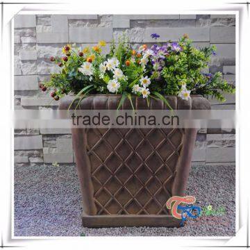 Fiberglass Indoor Flower Planter Pot Container photo-2