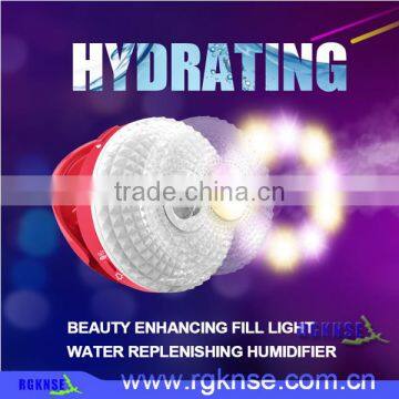 RGKNSE Usb Chargeable Flash Light Humidifie Water Diamond Skin Moisturizer Selfie Ring Light photo-5