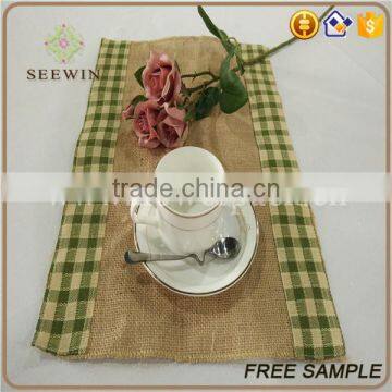 2016 High Quality Jute Lace Dining Table Runners photo-3