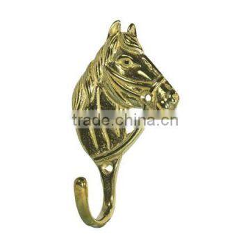 Horse Head Traditional Hook For Hat & Coat