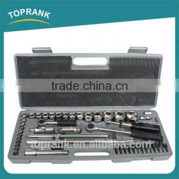 High quality 52PCS professional heavy duty box spanner socket set