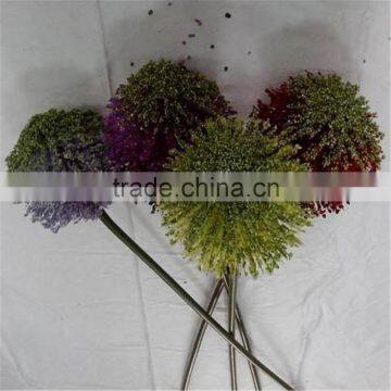 artificial plastic pink flowers ball wedding decorative artificial flower making