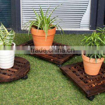 Burning Wood Flower-stand Restoring Ancient Ways photo-5