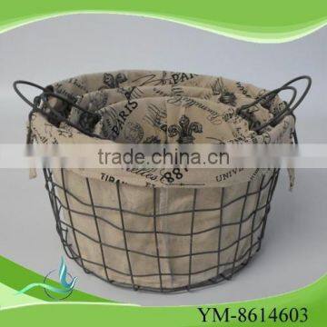 Hot sell 2015 new products beautiful basket for clothing