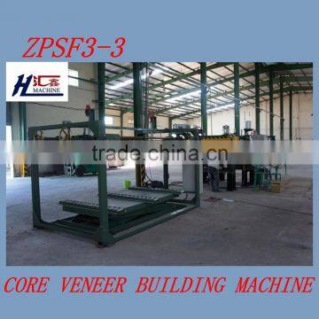 Plywood core veneer composer jointing machine / Core veneer composer