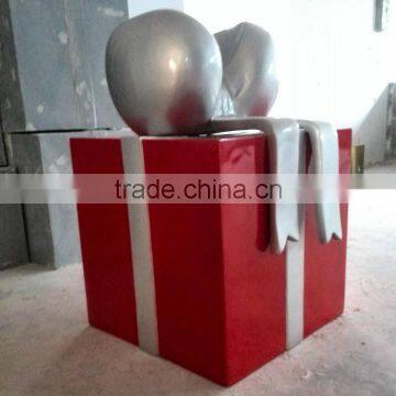 Large Frp Christmas Gift Box for Outdoor photo-3