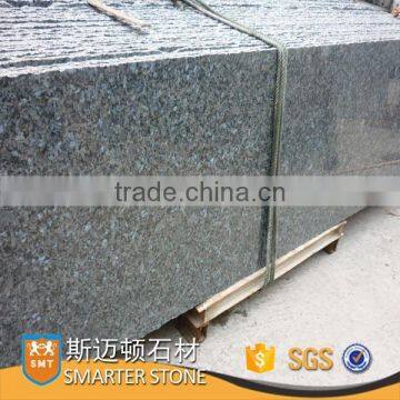 Royal blue granite polished small random slab flamed surface