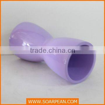 Unique Home Decorative Fiberglass Purple Flower Vase photo-2