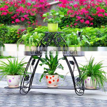 2016 Factory Custom Handmade Metal Garden Flower Pot Stand photo-5
