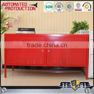 Top Quality New Model tv Cabinet With Showcase Cabinet Filing 2 Door Red Filecabinet photo-2