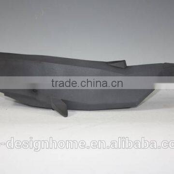 GREY POLYSTONE DOLPHIN DECOR