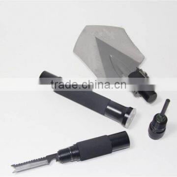 Top Brand Multifunction Fishing Bait Knife Shovel Hoe Saw and Fire Flint photo-6