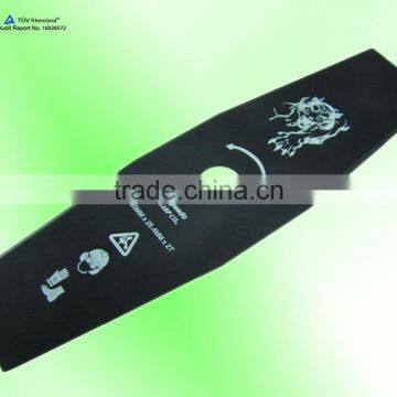 Swing metal type brush cutter blade