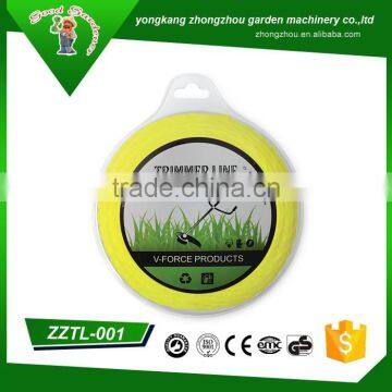 Durable garden line with nylon feet line